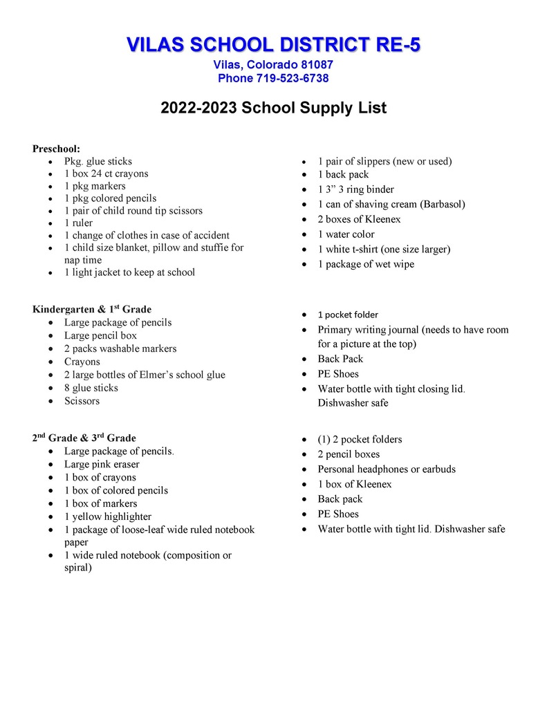 School Supply